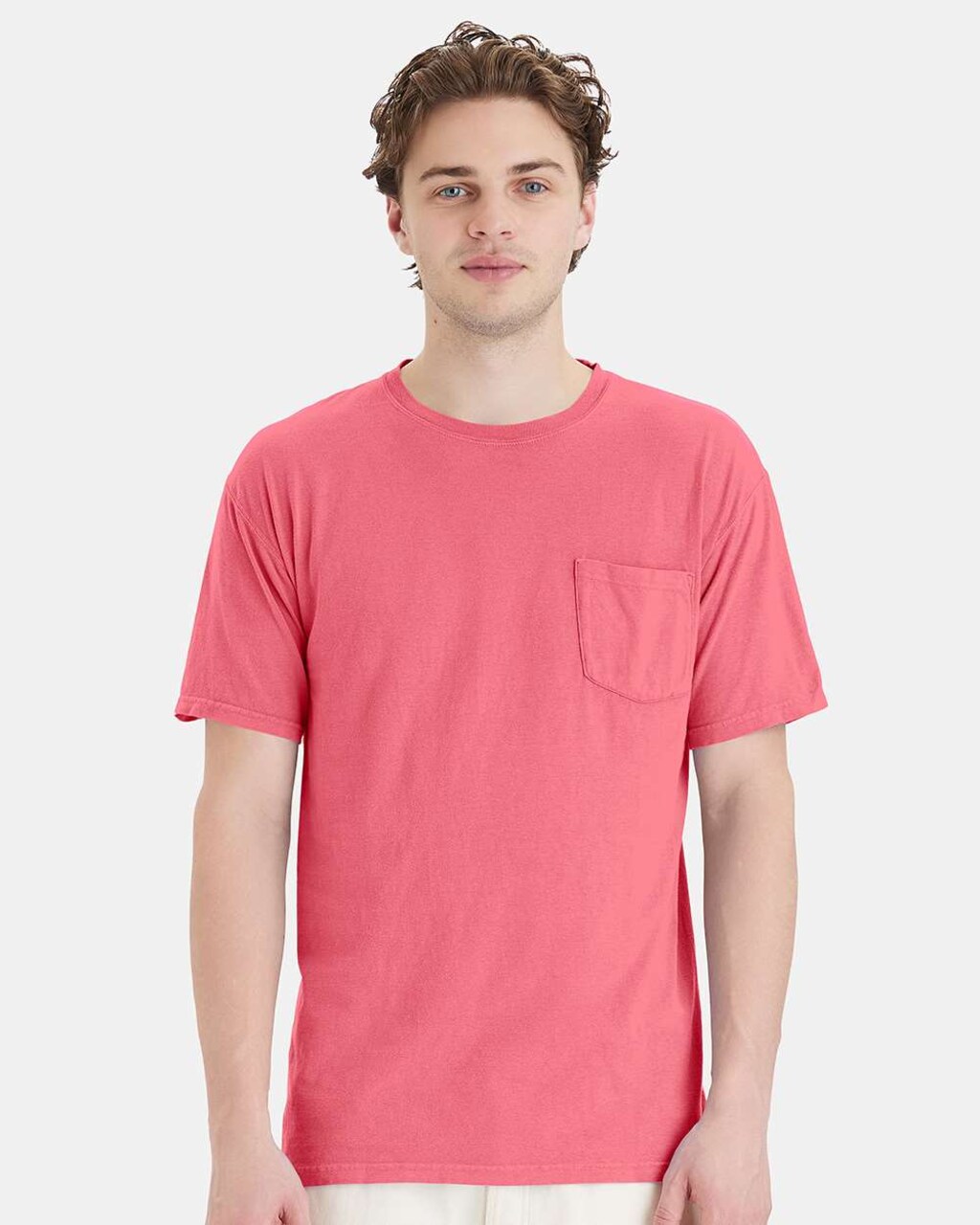 Unisex Garment-Dyed Pocket T-Shirt for Casual, Work & Everyday Vintage Wear